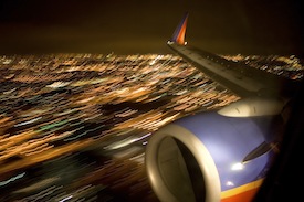 Southwest Airlines Plane Landing