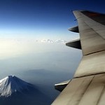 On Plane Over My Fuji