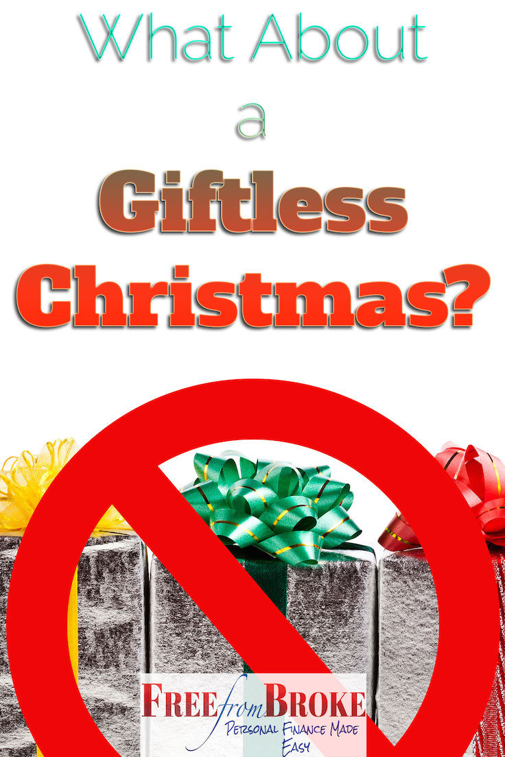 What about a giftless Christmas?