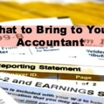 what to bring to your accountant