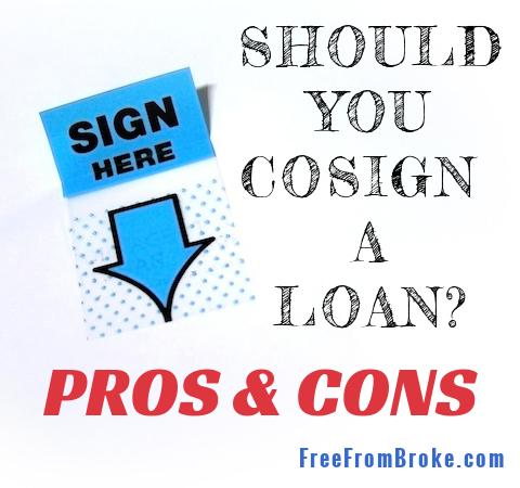 Should you ever cosign a loan?