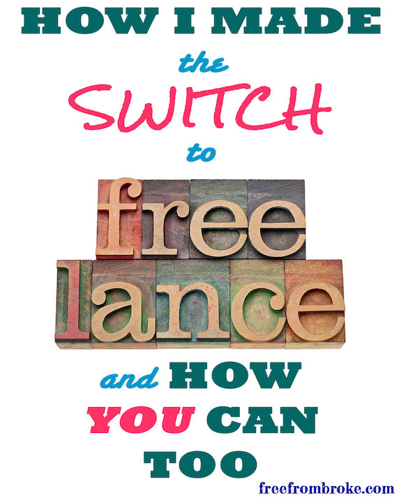 How I made the switch to freelancing.