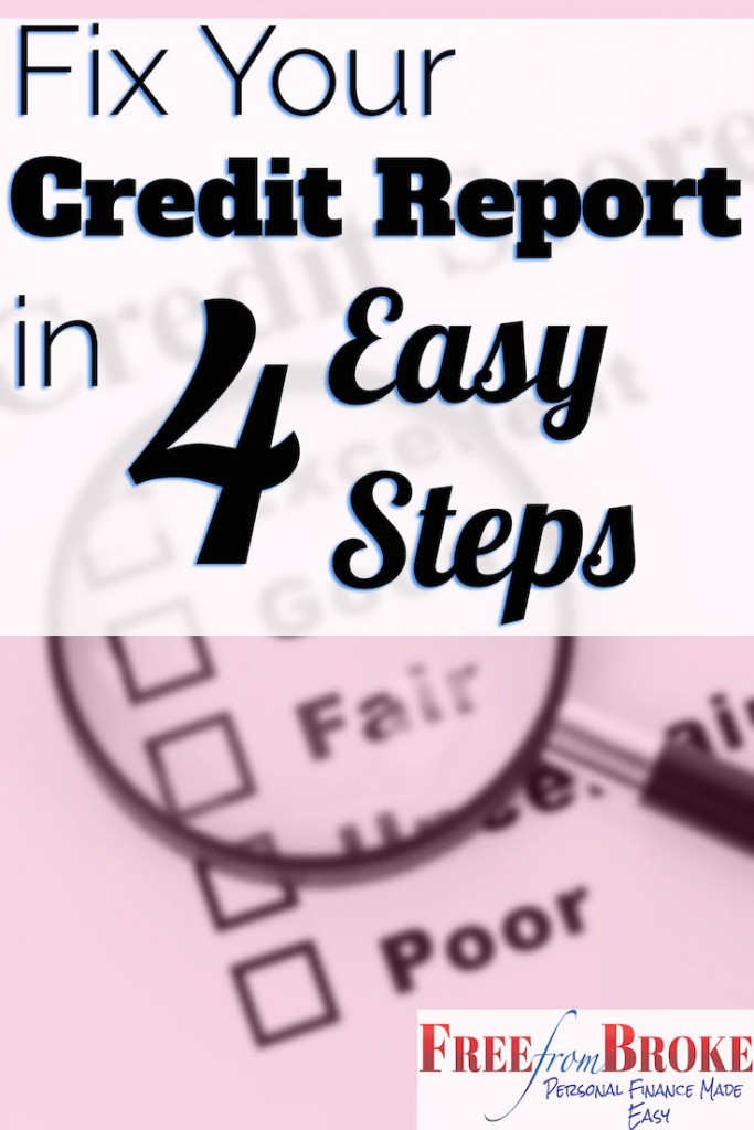 How To Fix An Error On Your Credit Report In 4 Easy Steps 2425